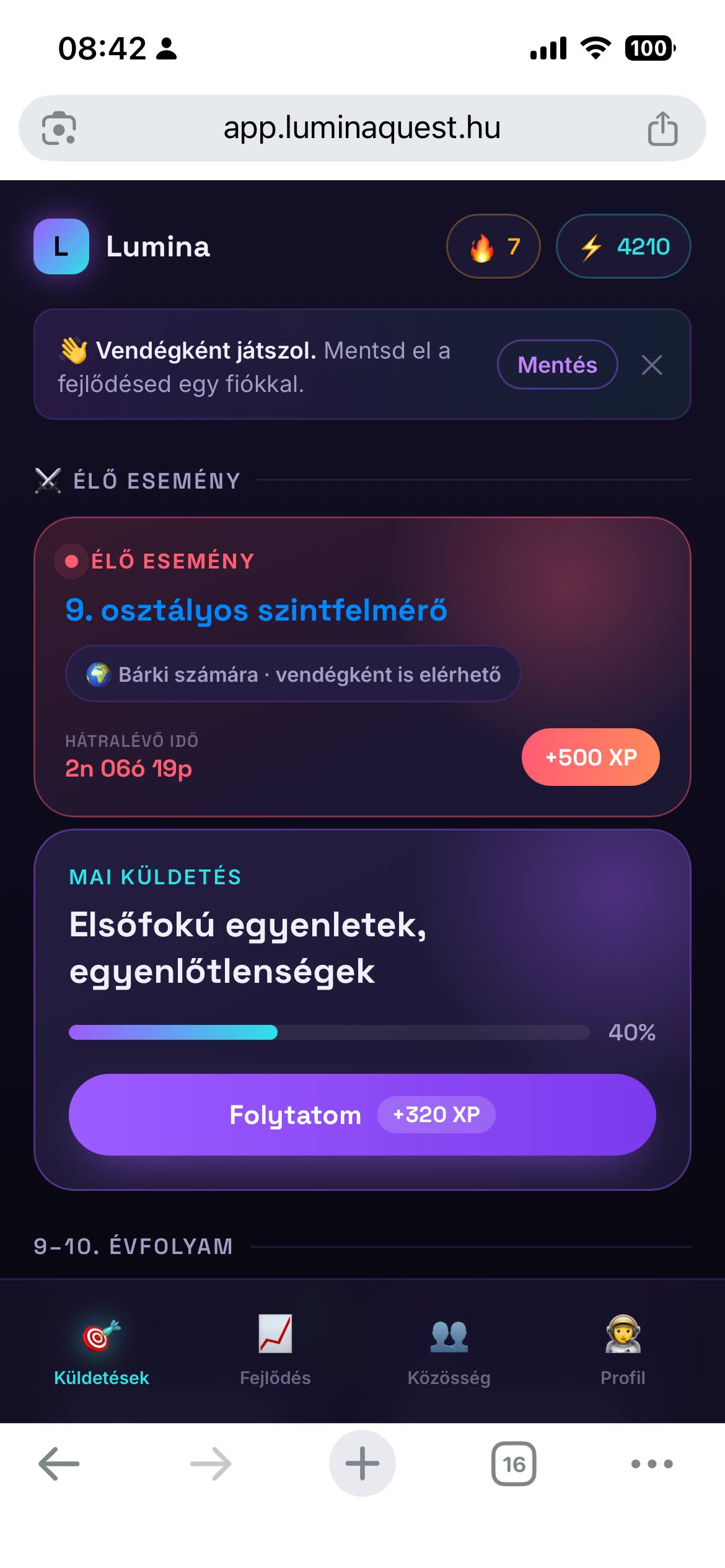 Lumina Quest